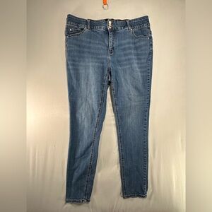 Cato Women's Skinny Jeans in Blue